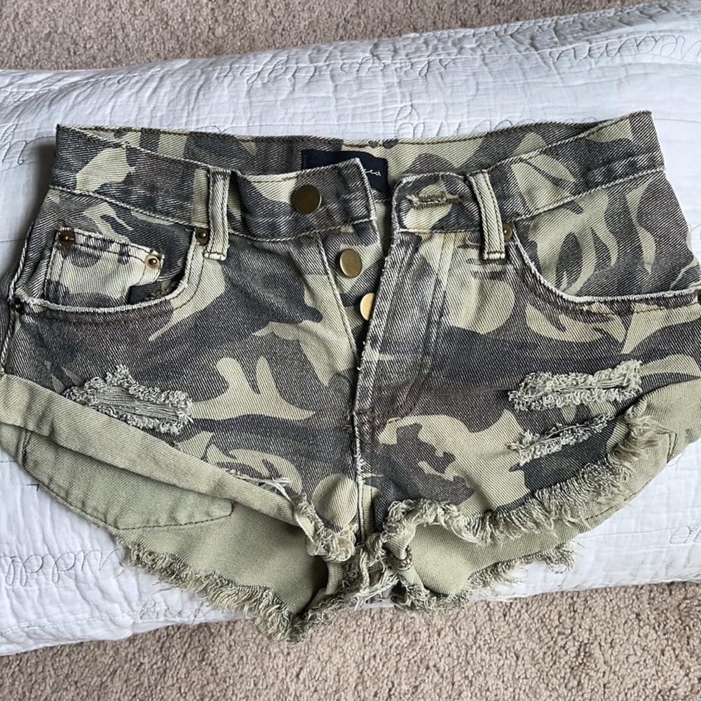 Army shorts / Cowgirl